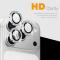 NORTHJO NORTHJO iPhone 18 Pro/18 Pro Max Linsskydd Strass Silver