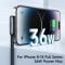 MCDODO Mcdodo 1.8m 36W PD USB-C - Lightning Elbow Kabel Svart