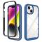  iPhone 15 Skal Shockproof Med Frontram Mörk Blå