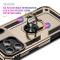  iPhone 17 Pro Skal Shockproof Hybrid Ring Guld