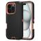  iPhone 16 Pro Skal Xtreme Shockproof Hybrid Svart/Orange