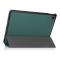  Lenovo Tab M10 Plus Gen 3 Fodral Tri-Fold Mörk Grön