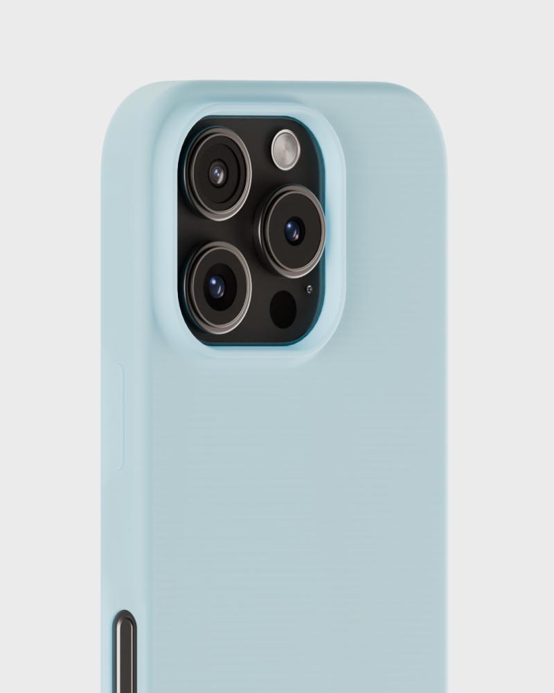 holdit holdit iPhone 16 Pro Mobilskal Silikon Mineral Blue