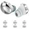 AHASTYLE AHASTYLE Galaxy Buds Pro 3 Öronpluggar 3-PACK Vit