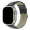 ColorPop Äkta Läder Armband Apple Watch 42/44/45/46/49 mm Svart