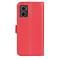  Xiaomi Redmi 10 5G Fodral Litchi Läder Röd