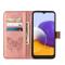  Samsung Galaxy A22 5G - Butterfly Plånboksfodral - Roséguld