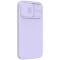 NILLKIN iPhone 13 Pro Max - NILLKIN MagSafe CamShield Silky Liquid Skal - Lila