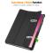  Lenovo Tab P12 Fodral Tri-Fold Läder Svart