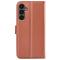  Samsung Galaxy A15 5G Fodral Litchi Läder Brun