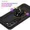  Samsung Galaxy S22 Skal Ring Armor Hybrid Svart