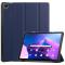  Lenovo Tab M10 Plus Gen 3 Fodral Tri-Fold Mörk Blå