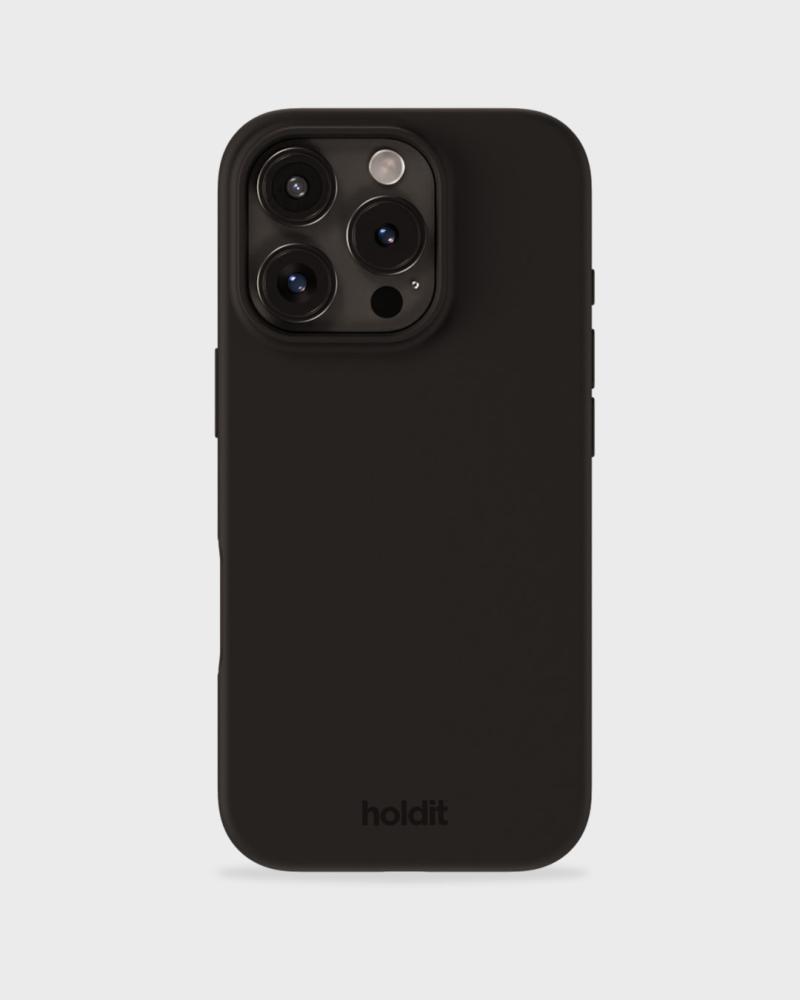 holdit holdit iPhone 16 Pro Max Mobilskal Silikon Svart
