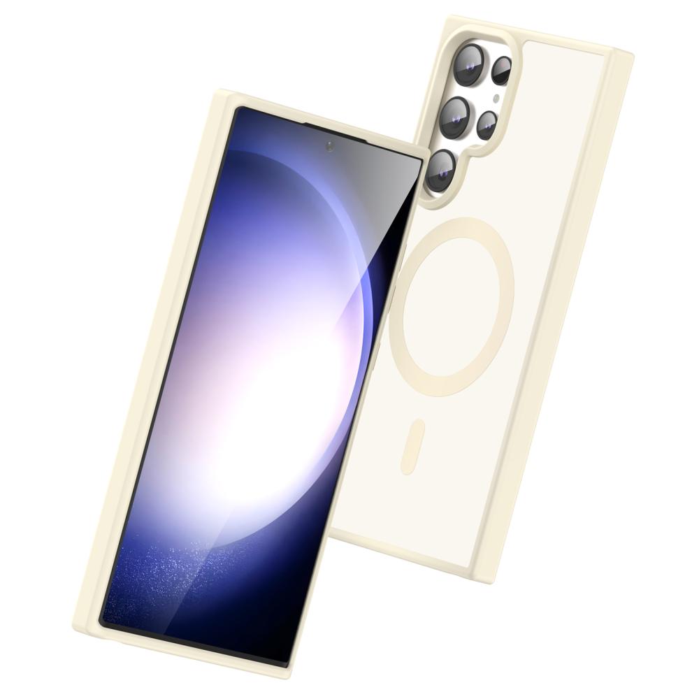 ColorPop ColorPop Samsung Galaxy S23 Ultra Skal CH MagSafe Matt Off White