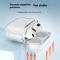  AirPods 4 Skal TPU Karbinhake Transparent