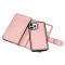  iPhone 13 Pro Max - 9-Korts 2in1 Magnet Fodral / Skal - Roséguld