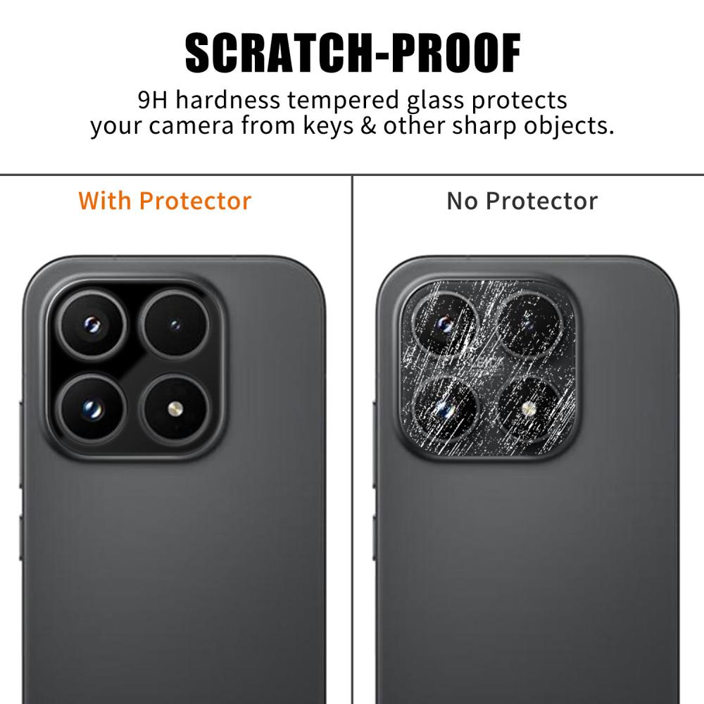  Xiaomi 17 Linsskydd Härdat glas Svart
