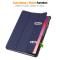  Lenovo Tab P12 Fodral Tri-Fold Läder Mörk Blå