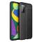  Samsung Galaxy A03s Skal Litchi Textur TPU Svart