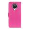  Nokia G10 / G20 Fodral Litchi Läder Rosa