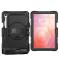 Galaxy Tab S11 Skal 360 Shockproof Hybrid Kickstand Svart