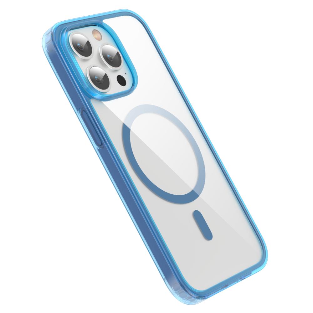 ColorPop ColorPop iPhone 13 Pro Max Skal CH MagSafe Transparent/Mörk Blå