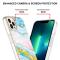  iPhone 15 Pro Skal Marmor TPU Grön
