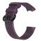  Ihåligt Silikon Armband Fitbit Charge 4/3 (L) Lila