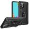  Samsung Galaxy A52 / A52s - Hybrid Armor Ring Skal - Svart