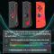 DATA FROG DATA FROG Nintendo Switch Joy-Con Kontroll Svart