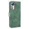  Xiaomi 12 Fodral Skin Touch Läder Grön