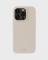 holdit holdit iPhone 16 Pro Max Mobilskal Silikon Ljus Beige