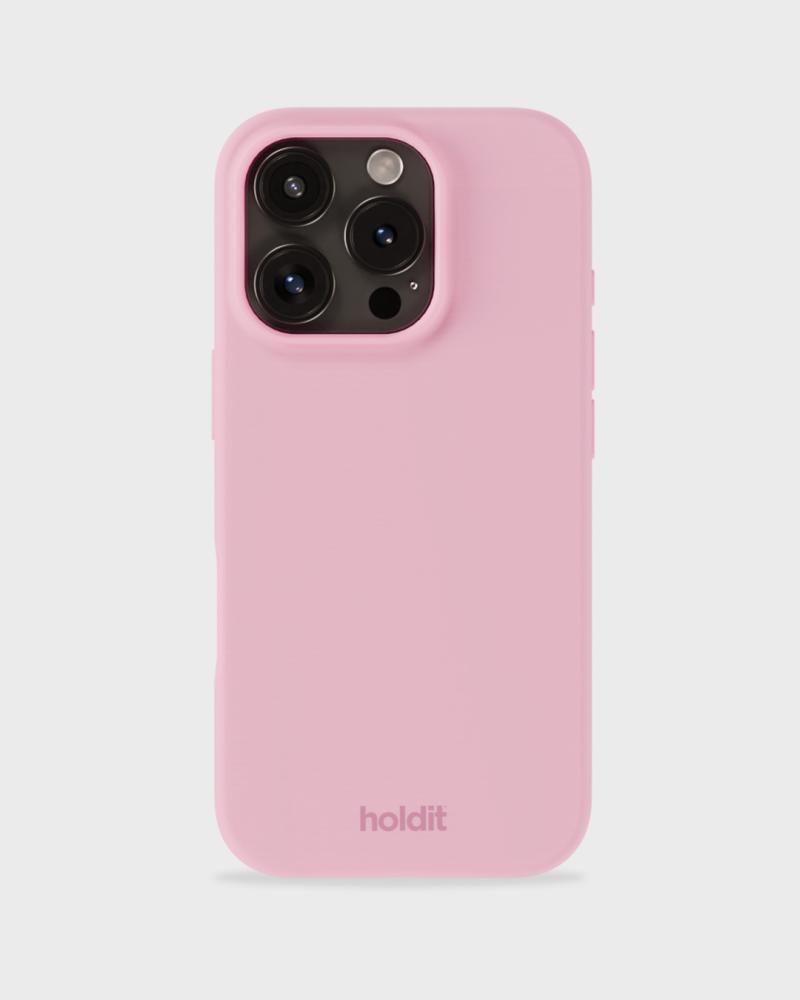 holdit holdit iPhone 16 Pro Max Mobilskal Silikon Rosa