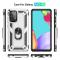  Samsung Galaxy A52 / A52s - Hybrid Armor Ring Skal - Silver