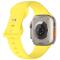 ColorPop Silikon Armband Butterfly Apple Watch 42/41/40/38 mm (M/L) Gul