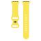 ColorPop Silikon Armband Butterfly Apple Watch 42/41/40/38 mm (M/L) Gul