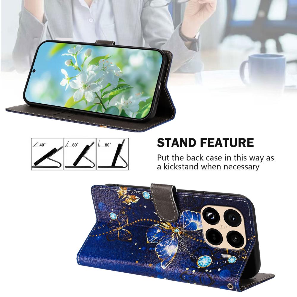  Xiaomi 15T Pro Fodral Med Tryck Fjäril