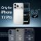  iPhone 17 Pro MagSafe Skal Transparent - Premium