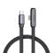 MCDODO Mcdodo 1.2m 65W PD USB-C - USB-C Elbow Kabel Svart