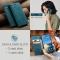 CASEME CASEME Google Pixel 9a Fodral Flip Retro Läder Blå