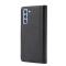  Samsung Galaxy S21 FE Fodral Premium Med Frontficka Svart