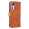  Xiaomi 12 Fodral Skin Touch Läder Brun