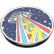PopSockets PopSockets Avtagbart Grip med Ställfunktion Premium Enamel Outta This World Navy