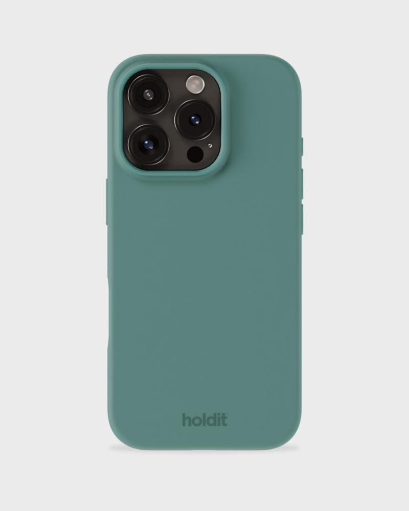holdit holdit iPhone 16 Pro Max Mobilskal Silikon Moss Green