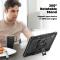  Galaxy Tab S11 Ultra Skal 360 Shockproof Hybrid Kickstand Svart