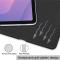  Samsung Galaxy Tab S11 Fodral Tri-Fold Läder Röd
