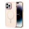 iPhone 14 Pro Skal MagSafe Hybrid Matt Rosa