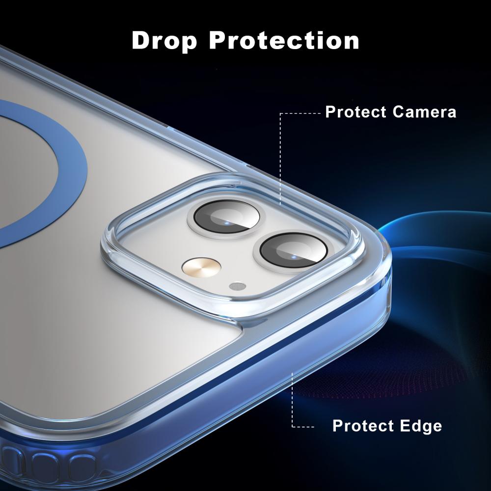 ColorPop ColorPop iPhone 12/12 Pro Skal CH MagSafe Transparent/Svart