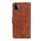  Samsung Galaxy A22 5G - Solid Läder Fodral - Brun