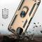  Samsung Galaxy A22 5G - Armor Hybrid Ring Skal - Guld